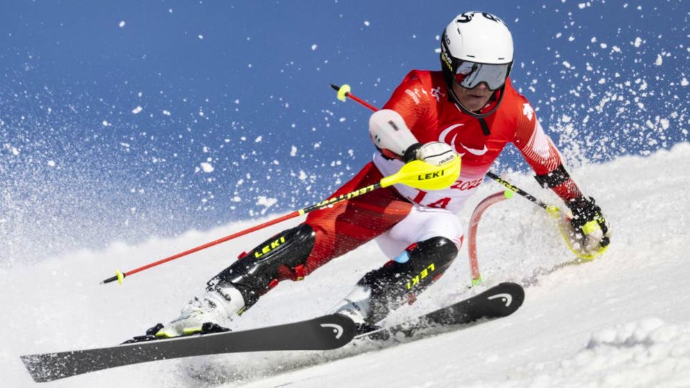 Robin Cuche an den Paralympics 2022.
