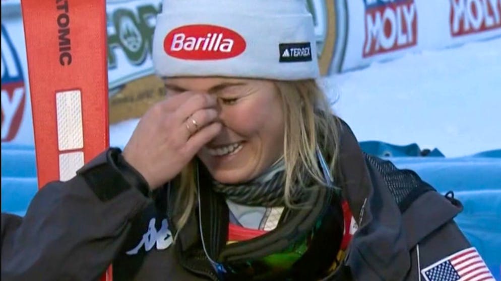 Falsche Übersetzung. So reagiert Mikaela Shiffrin auf die ORF-Panne