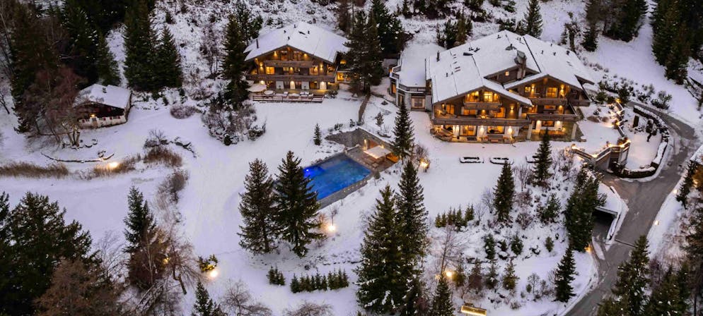 That's how luxurious Lionel Messi spends his holidays in Crans Montana VS.  The Argentine soccer star is vacationing with his family at this property in Crans Montana.  The complex consists of Chalet One and Chalet Two.  The chalets can accommodate up to 38 guests.  Cost per week: from CHF 300,000.