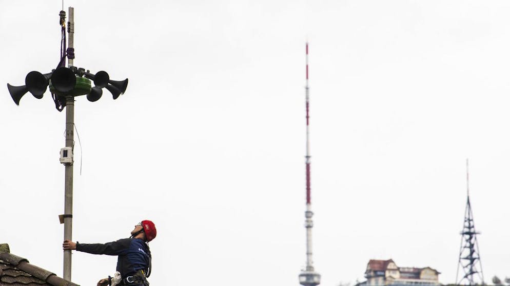 Die Schweiz hat am Mittwoch die rund 5000 stationären Sirenen getestet. (Archivbild)