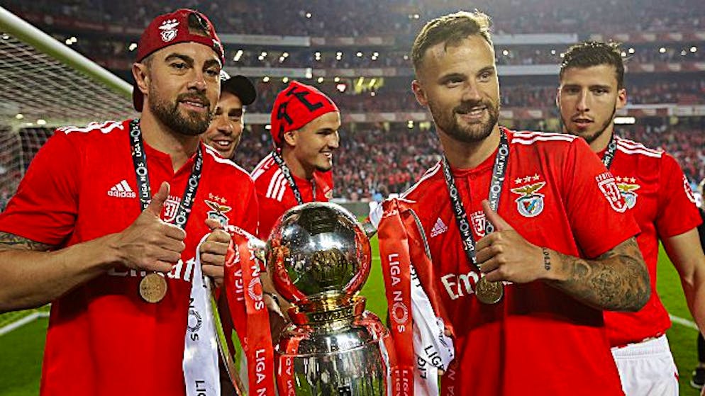 In der Saison 2018/19 schiesst Haris Seferovic Benfica zum Titel in der Meisterschaft.