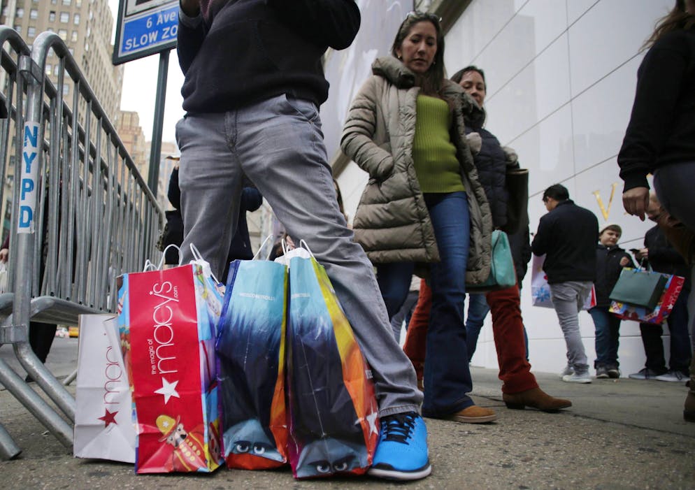 Prall gefüllte Einkaufstaschen machen dem Klima zu schaffen. 