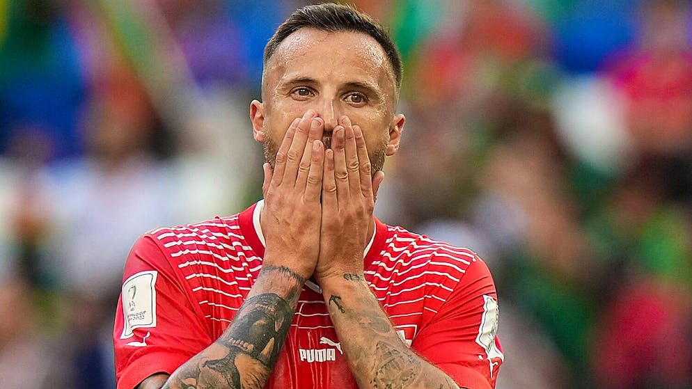 An der WM in Katar ist Haris Seferovic ein unglücklicher Teilzeitarbeiter.