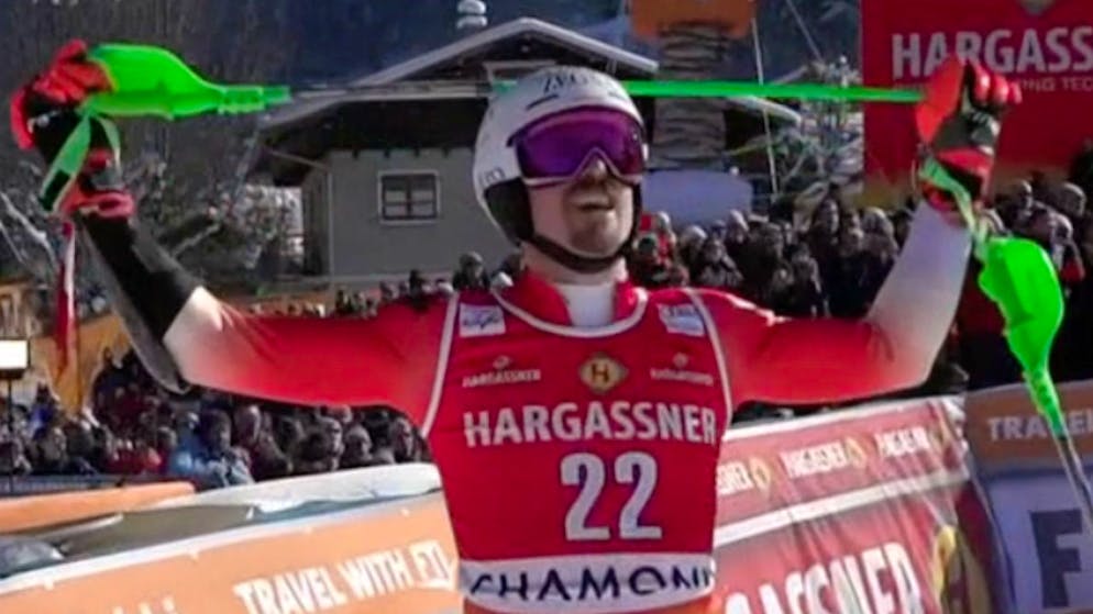 Marc Rochat ist nich zufrieden mit seinem 2. Lauf.