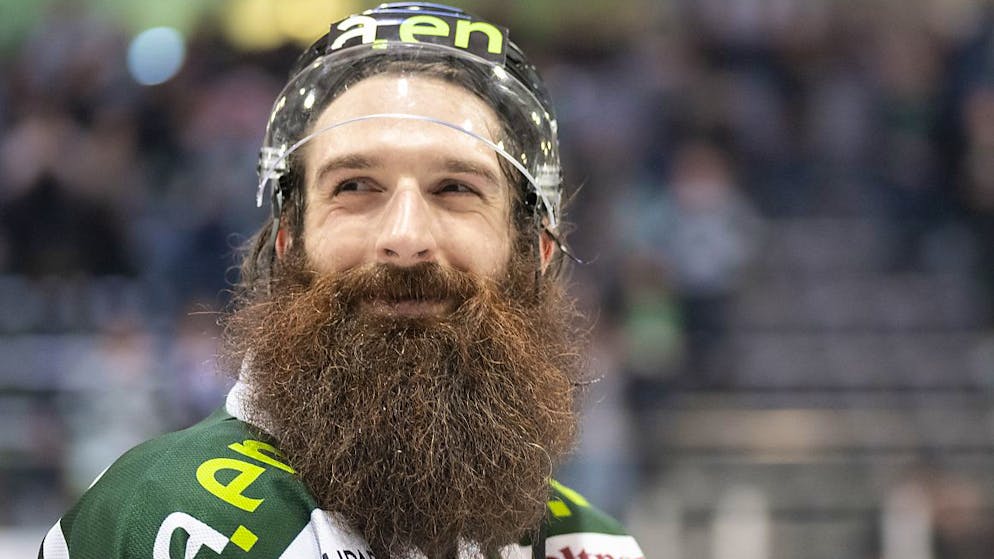 (Playoff-)Bärte, wie jener von Oltens Verteidiger Eliot Antonietti, sind in der bevorstehenden intensiven Hockey-Zeit wieder im Trend.