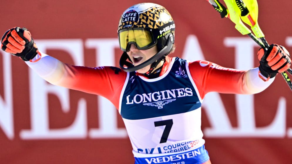 Erste Schweizer Medaille. Holdener holt Kombi-Silber – Brignone überlegene Weltmeisterin