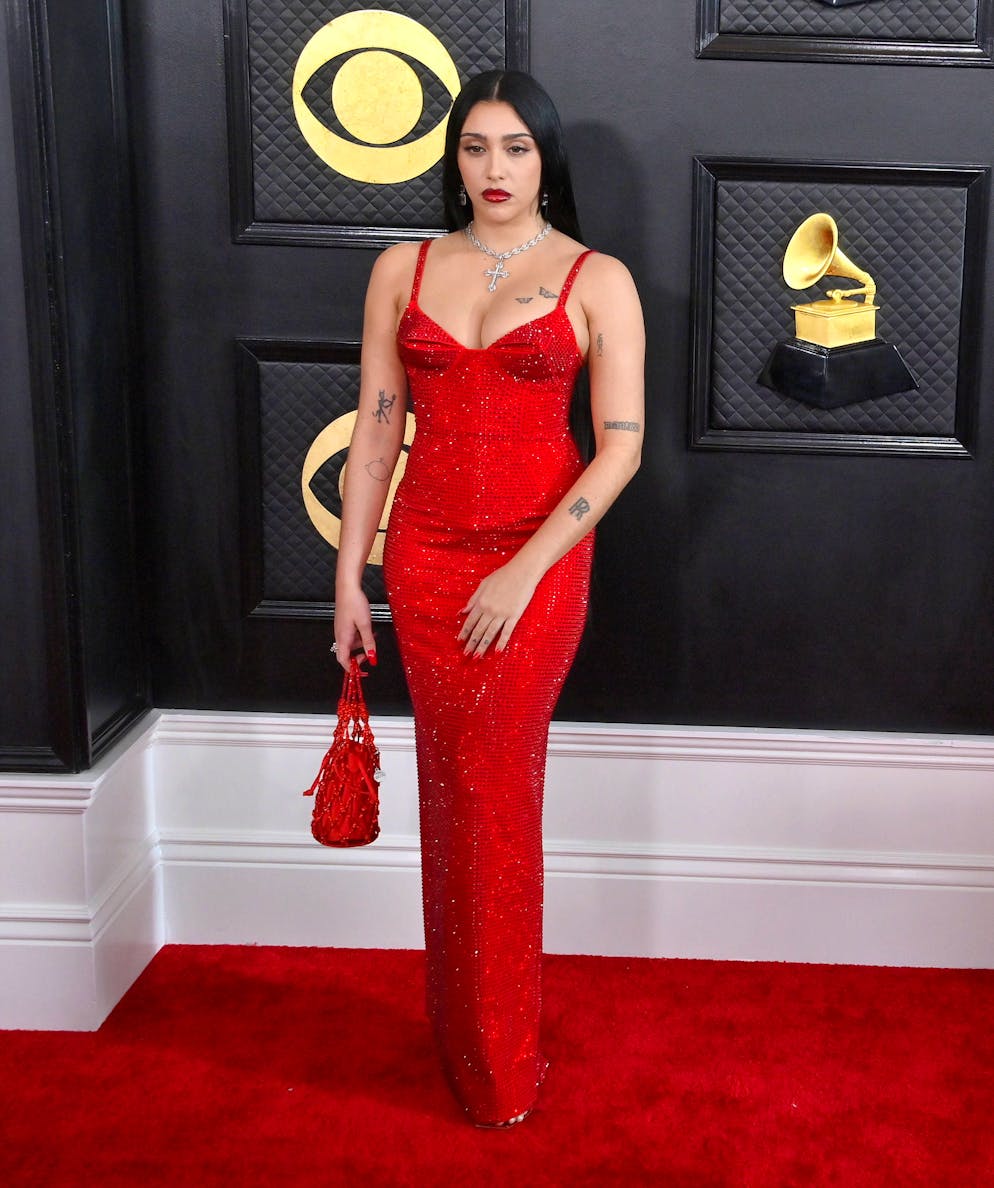 Lourdes Leon attends the 65th annual Grammy Awards at the Crypto.com Arena in Los Angeles on Sunday, February 5, 2023. PUBLICATIONxINxGERxSUIxAUTxHUNxONLY LAP20230205588 JIMxRUYMEN