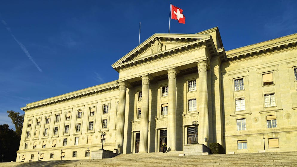 Das Schweizer Bundesgericht in Lausanne. 