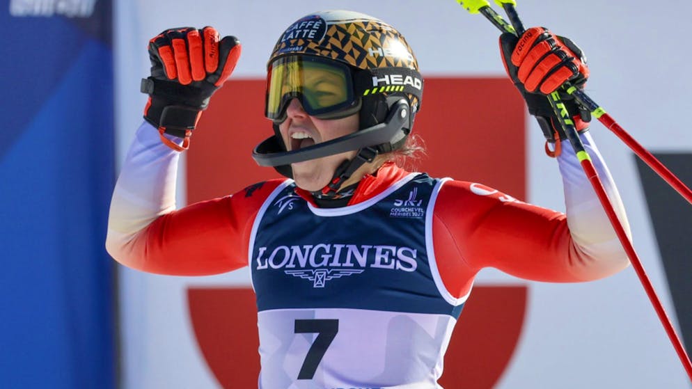 Silber in der Kombi. Wendy Holdener: «Als ich die 2 sah, bin ich ausgetickt»