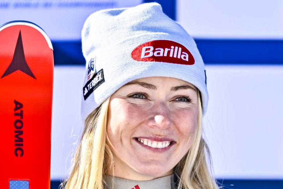 Zufrieden mit ihrem zweiten Platz: Mikaela Shiffrin.