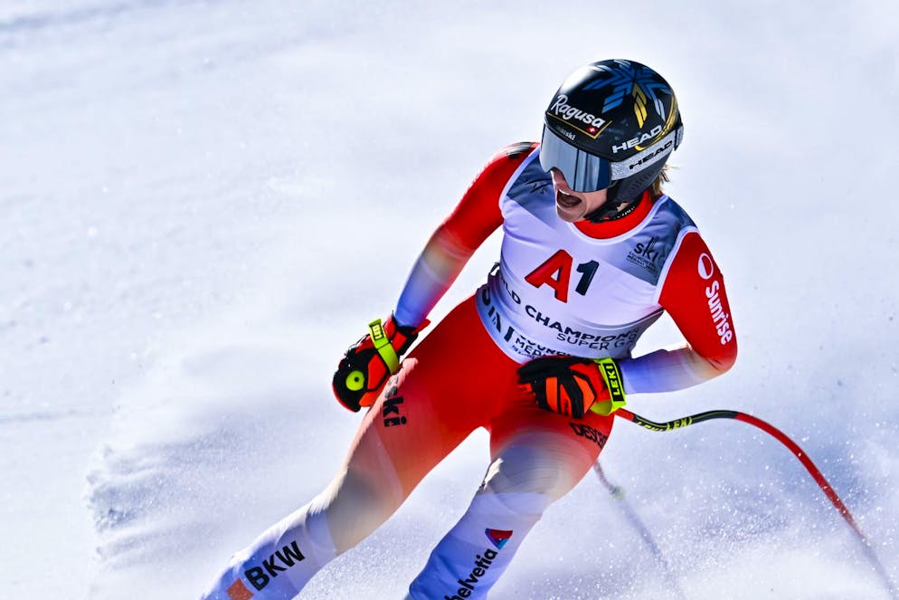 Lara Gut-Behrami kann ihren Titel nicht verteidigen.