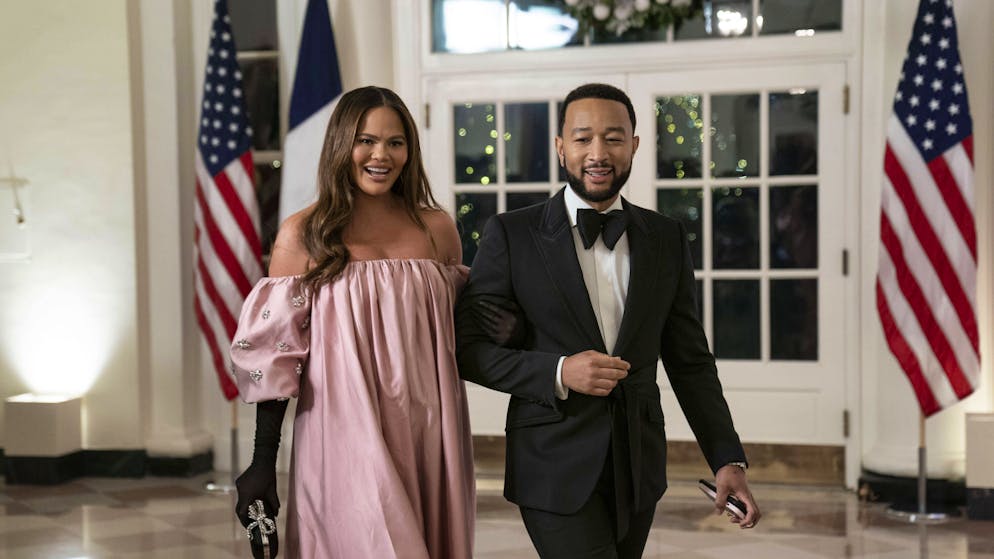 Chrissy Teigen und Ehemann John Legend sind keine Fans von Donald Trump.