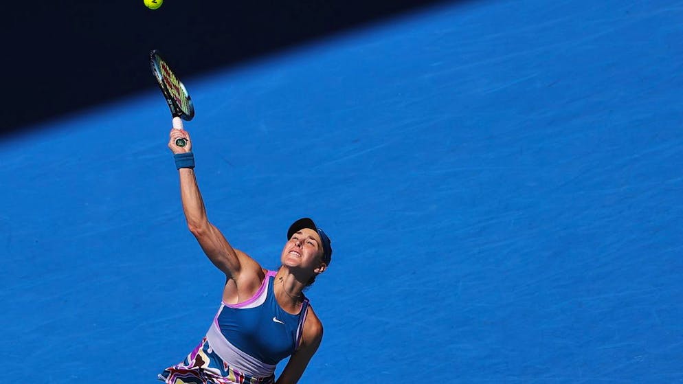 Vor allem bei eigenem Aufschlag sehr überzeugend: Belinda Bencic