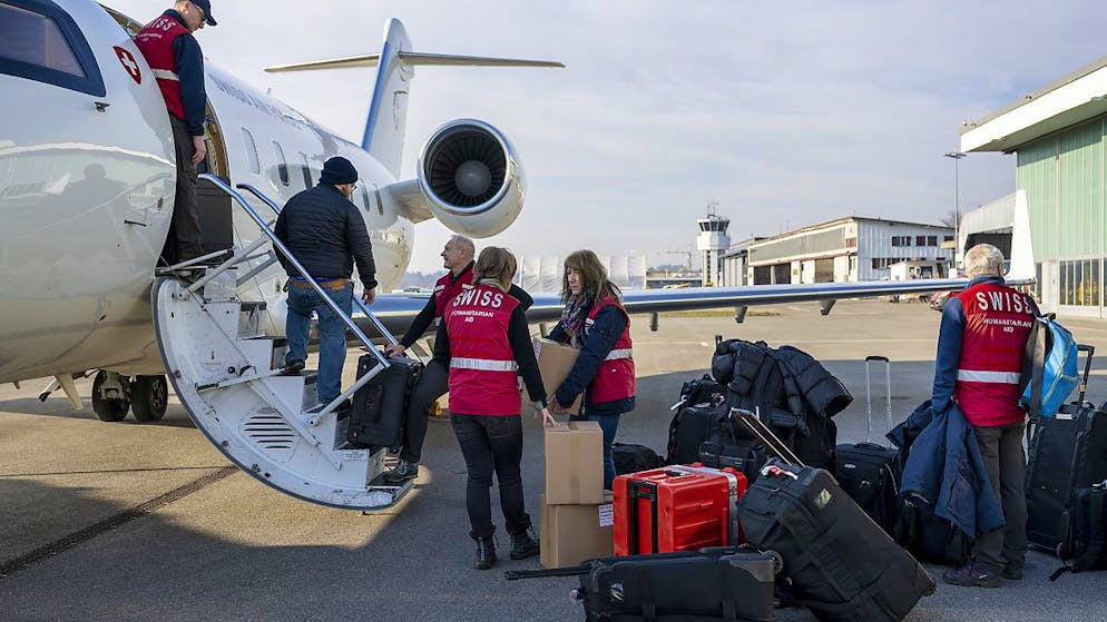 Un'altra squadra di esperti del Corpo svizzero di aiuto umanitario (CSA) è partita oggi da Belp alla volta della Turchia