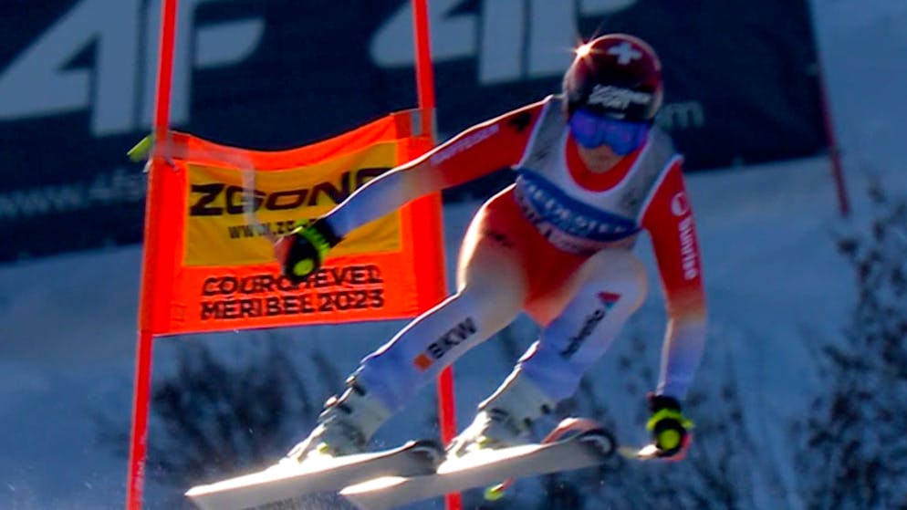 Suter mit einer starken Fahrt.