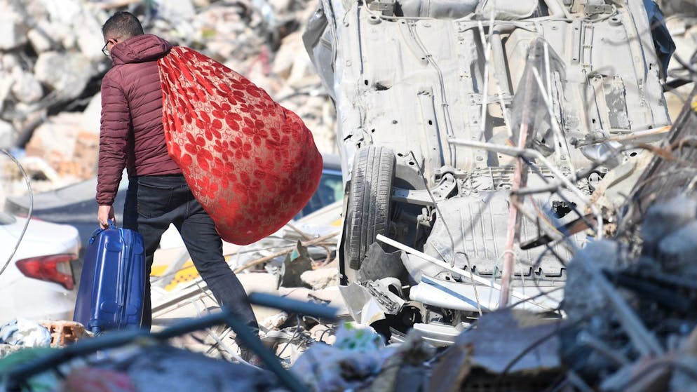 42'000 Menschen kamen bei den Erdbeben in der Türkei bereits um.