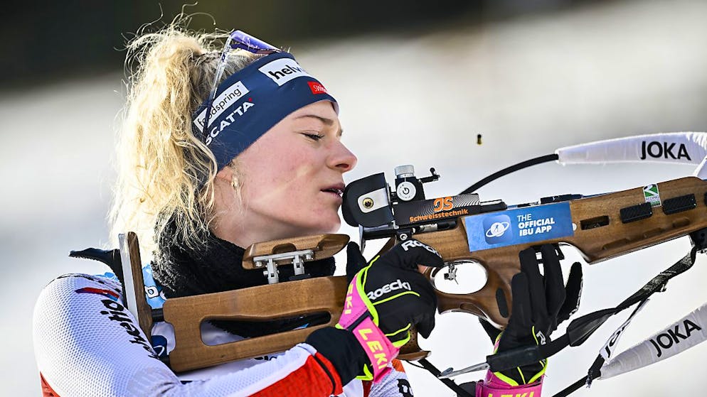 Als 26. beste Schweizerin: Amy Baserga