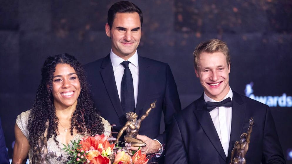 «Roger hat einige grössere Dinge geleistet als ich», sagt Marco Odermatt über den Vergleich mit Federer.