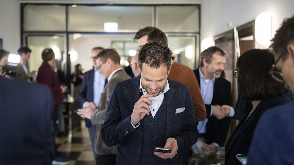 Domenik Ledergerber, Kantonalpräsident der SVP, freut sich über einen Zuwachs bei den Wahlen.