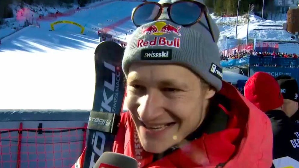 Emotionaler Abfahrts-Weltmeister. Odermatt: «Es kamen mir noch nie Tränen bei einem Interview»