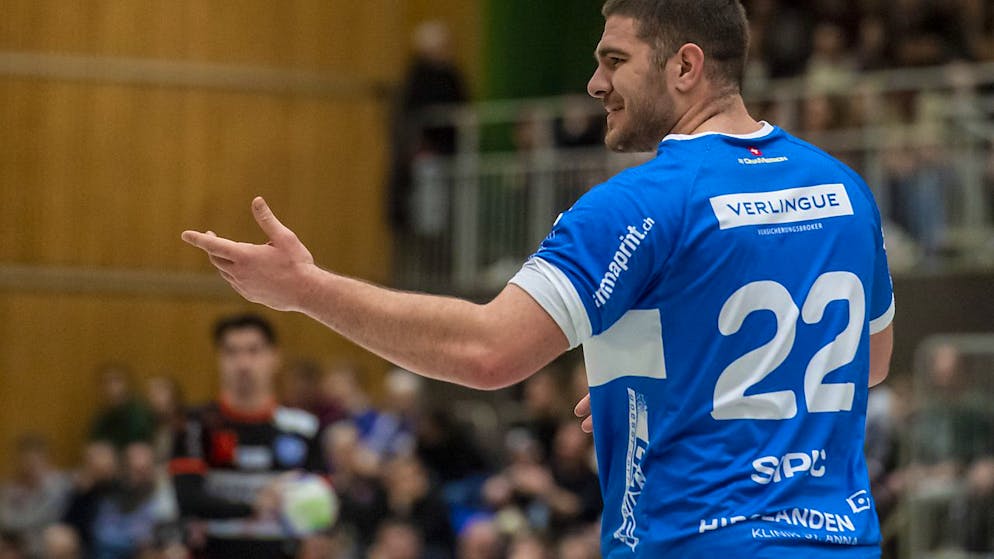 Der Krienser Marin Sipic zeigte gegen GC Amicitia Zürich eine starke Leistung