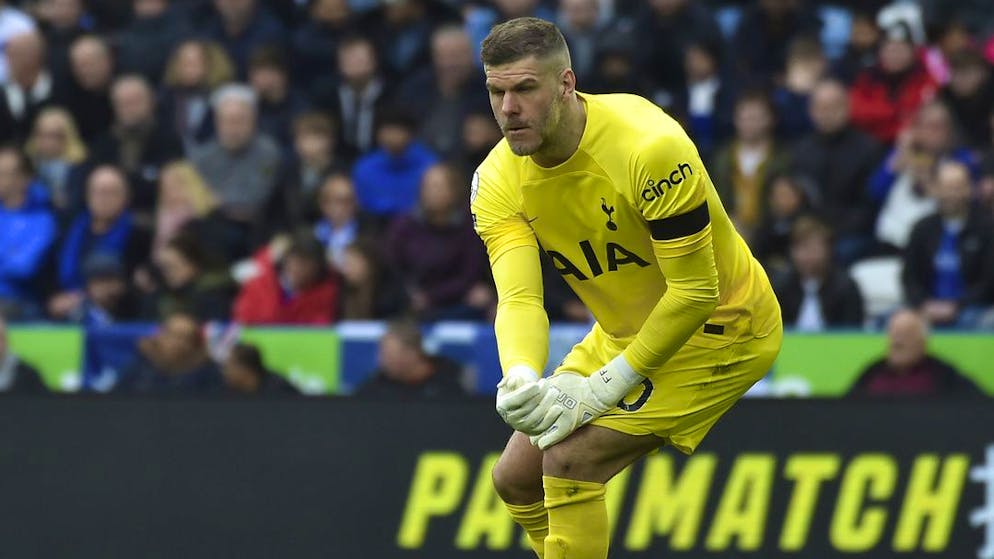 Fraser Forster ist Hugo Lloris' Ersatzmann.
