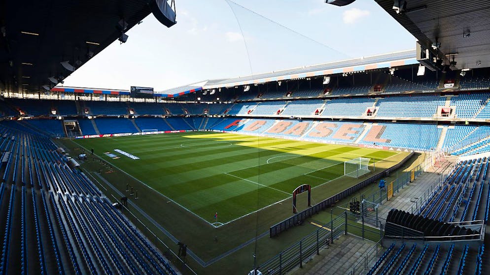 Das leere Stadion bescherte der Basler Polizei im Coronajahr 2021 wenig Arbeit.