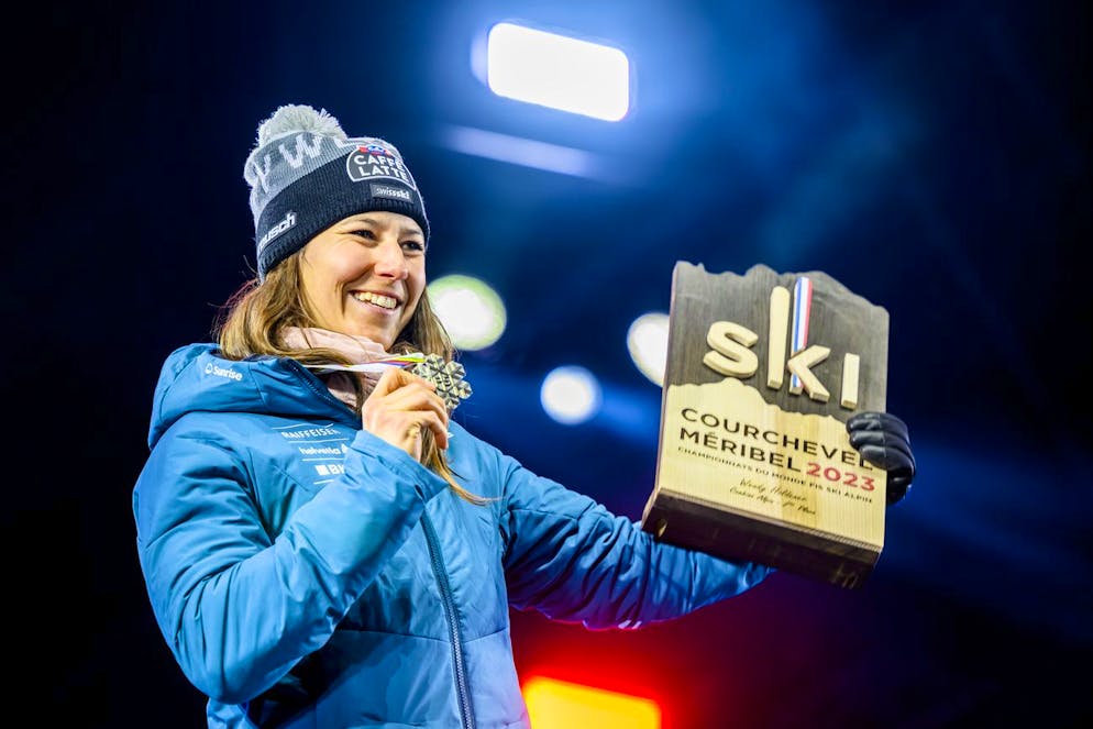 Wendy Holdener partira en quête d'une 11e médaille internationale mardi à Méribel.