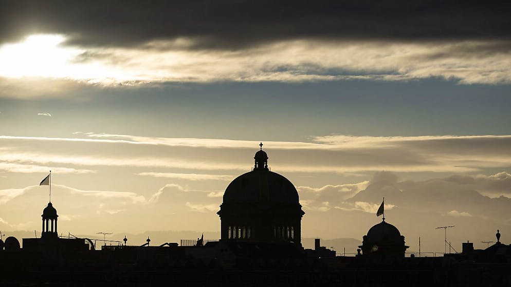 Interventi di polizia attorno a Palazzo federale