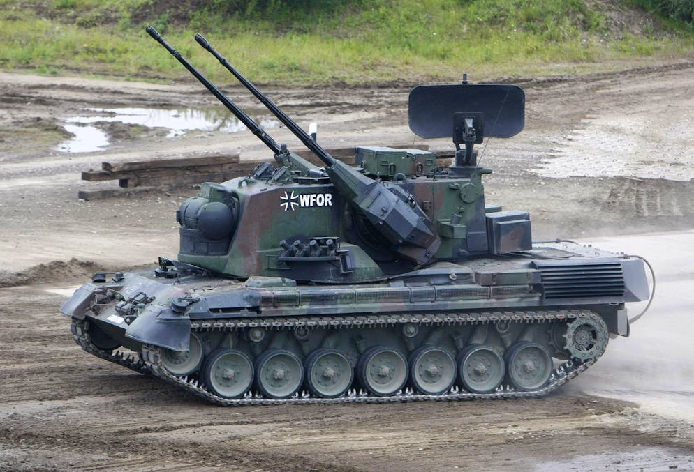 Deutschland produziert nun selbst Munition für den Gepard-Panzer (Bild), weil die Schweiz als bisherige Produzentin aus Neutralitätsgründen eine Nachlieferung mit Weitergabe verweigert.