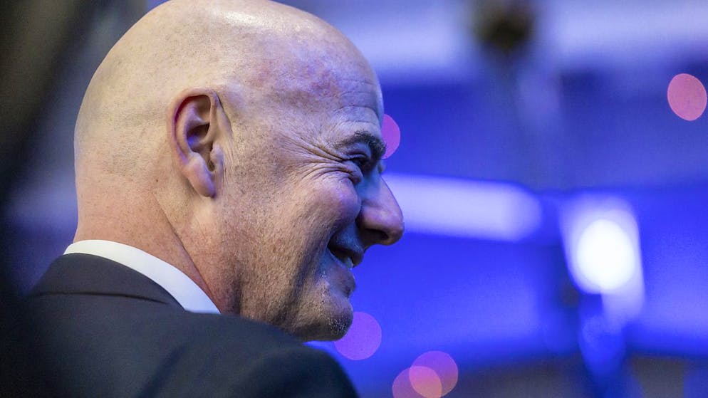 Freut sich über die Zahlen im Finanzbericht: Gianni Infantino. (Archivaufnahme)