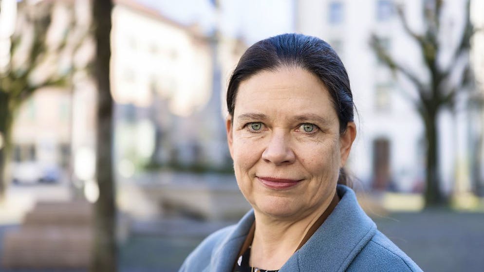 Natasha Pittet (PRR) wird ab dem 1. April in der Bieler Regierung politisieren. (KEYSTONE/Christian Beutler)