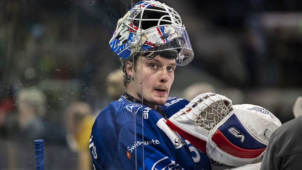Ludovic Waeber hütete in dieser Saison in 19 Spielen das Tor der ZSC Lions.