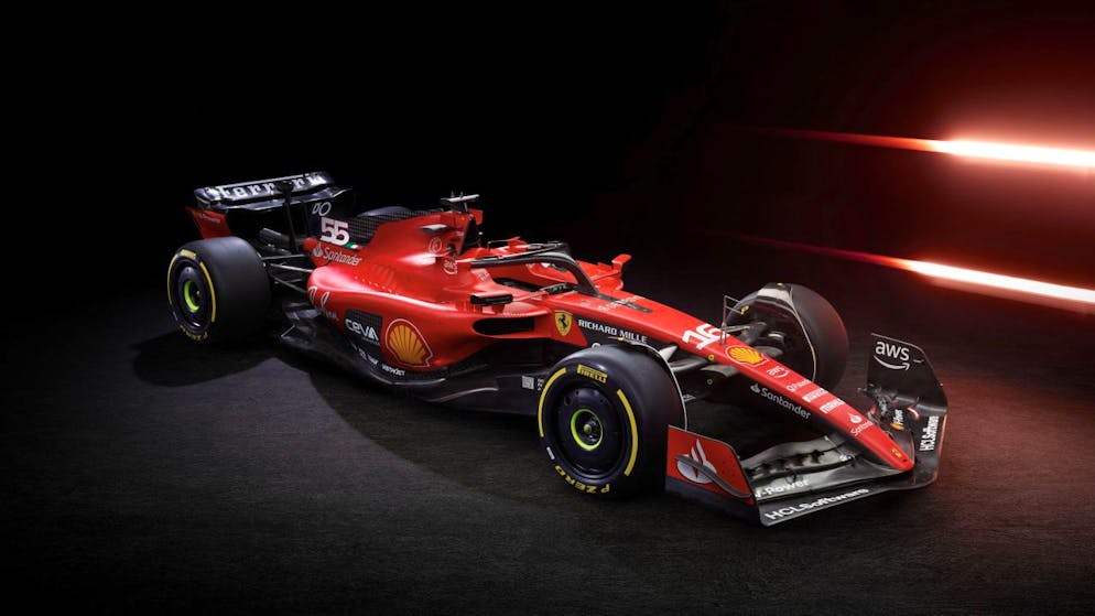 Leclerc drehte erste Runden im neuen Ferrari - Gallery. Der neue Ferrari SF-23