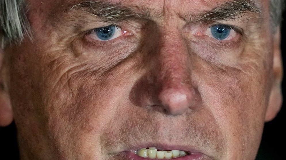 ARCHIV - Der ehemalige Präsident Brasiliens: Jair Bolsonaro. Foto: Eraldo Peres/AP/dpa