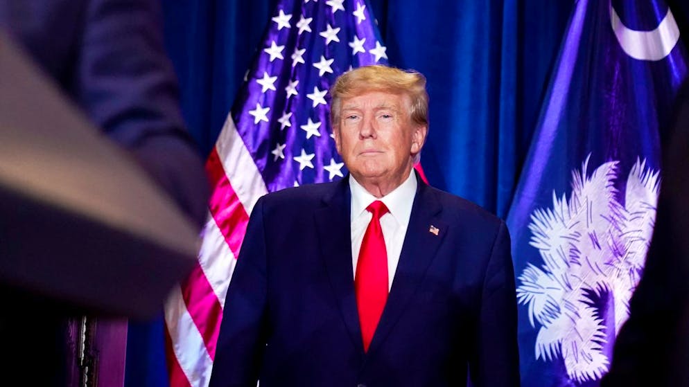 dpatopbilder - Donald Trump, ehemaliger Präsident der USA. Foto: Alex Brandon/AP/dpa