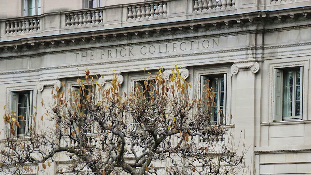 ARCHIV - Das Gebäude der New Yorker Frick Collection ist zu sehen. Foto: picture alliance / dpa