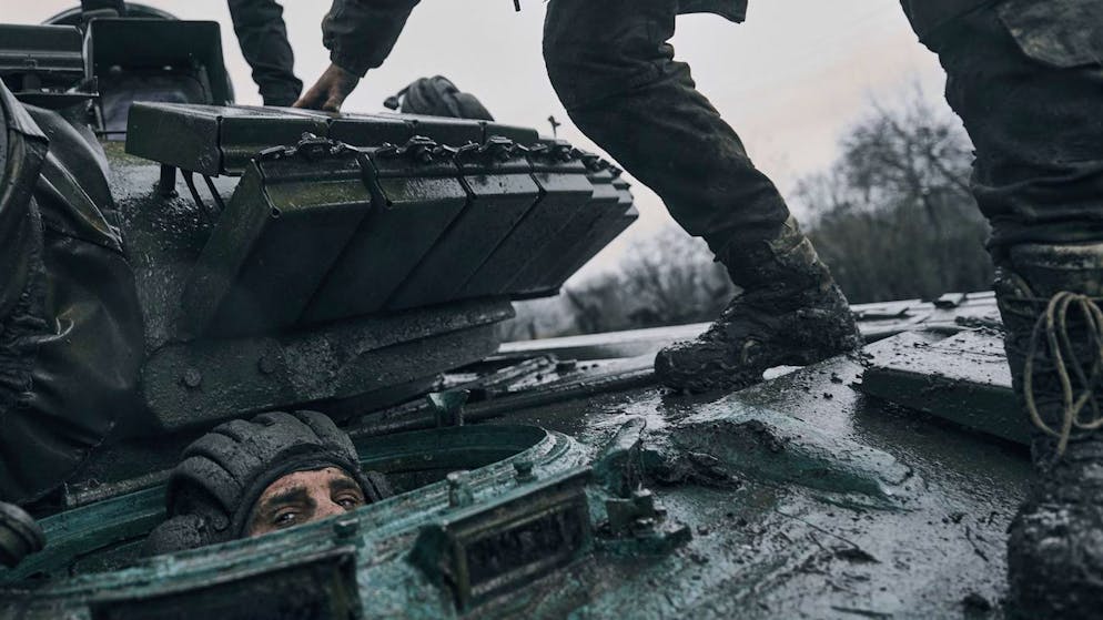 Chronik des Kriegsausbruchs: Der 24. Februar 2022 in Bildern. <strong>11:58 Uhr</strong> – In der Region Tschernihiw gelang es dem ukrainischen Militär, die Russen aufzuhalten.