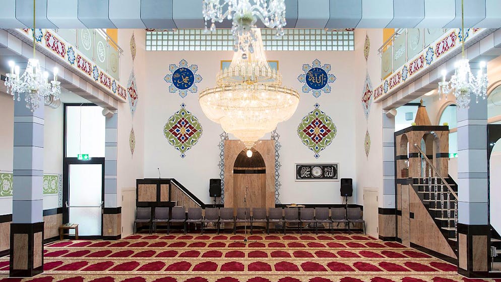 Die Moschee im Berner Haus der Religionen. (Archiv)