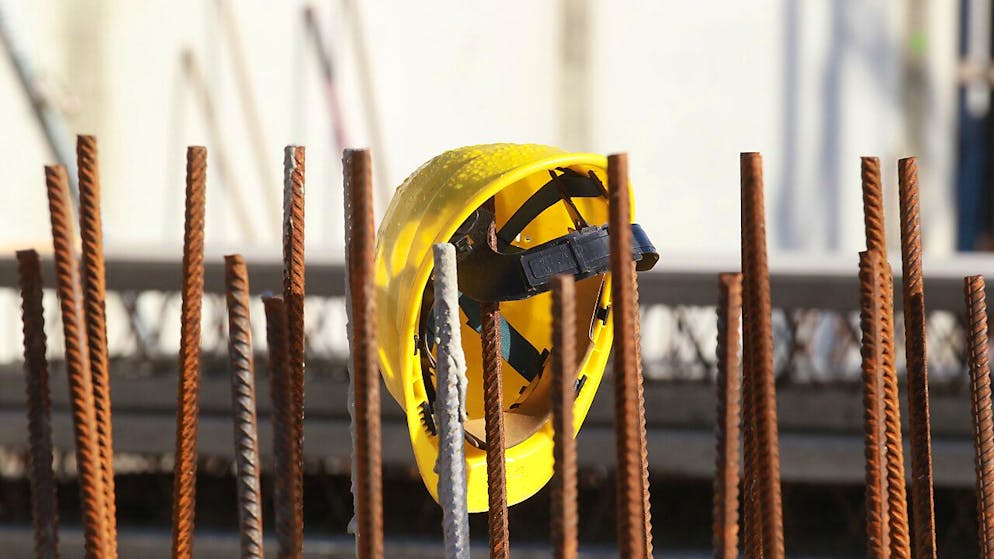 Mehr Anstellungen gab es etwa im Baugewerbe. (Archivild)