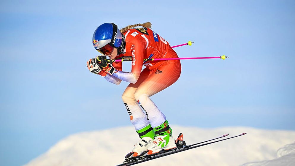 Eine Verletzung zur Unzeit: Fanny Smith droht die WM zu verpassen.
