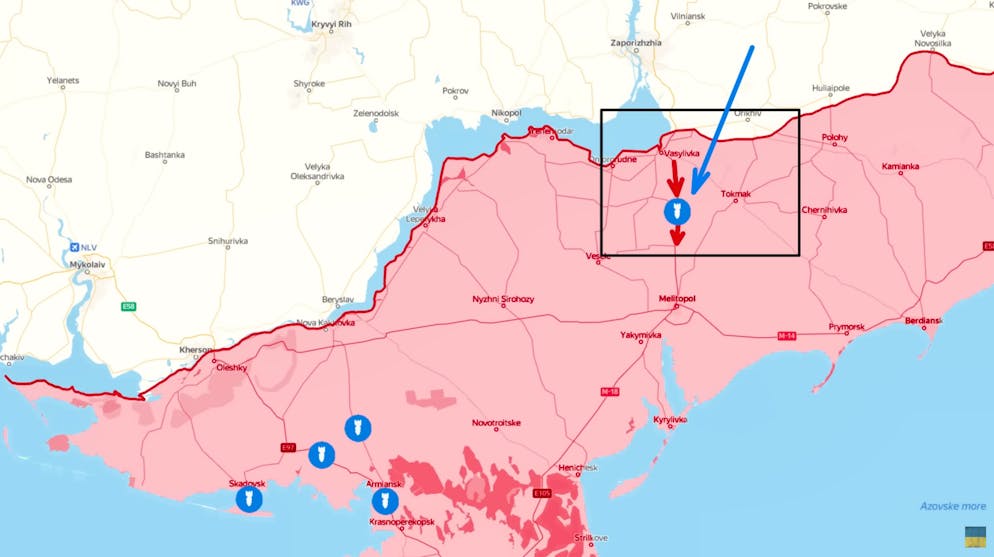 Einschläge ukrainischer Artillerie in Saporischschja und auf der Krim.