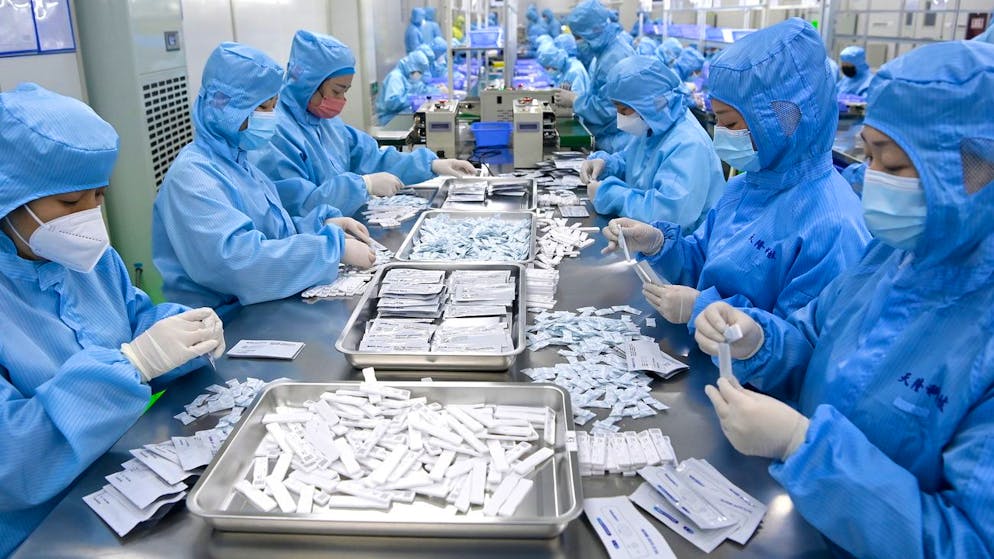 Laut eigenen Regierungsangaben habe China die Pandemie vorbildlich gemeistert.