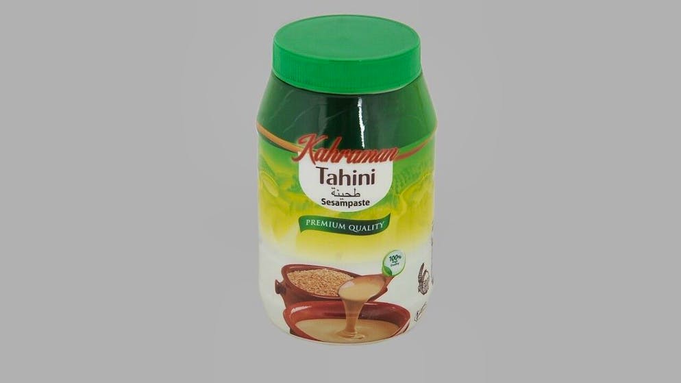 Der Bund warnt vor Salmonellen der Tahini Sesampaste in der 500-Gramm-Packung der Marke Kahraman.