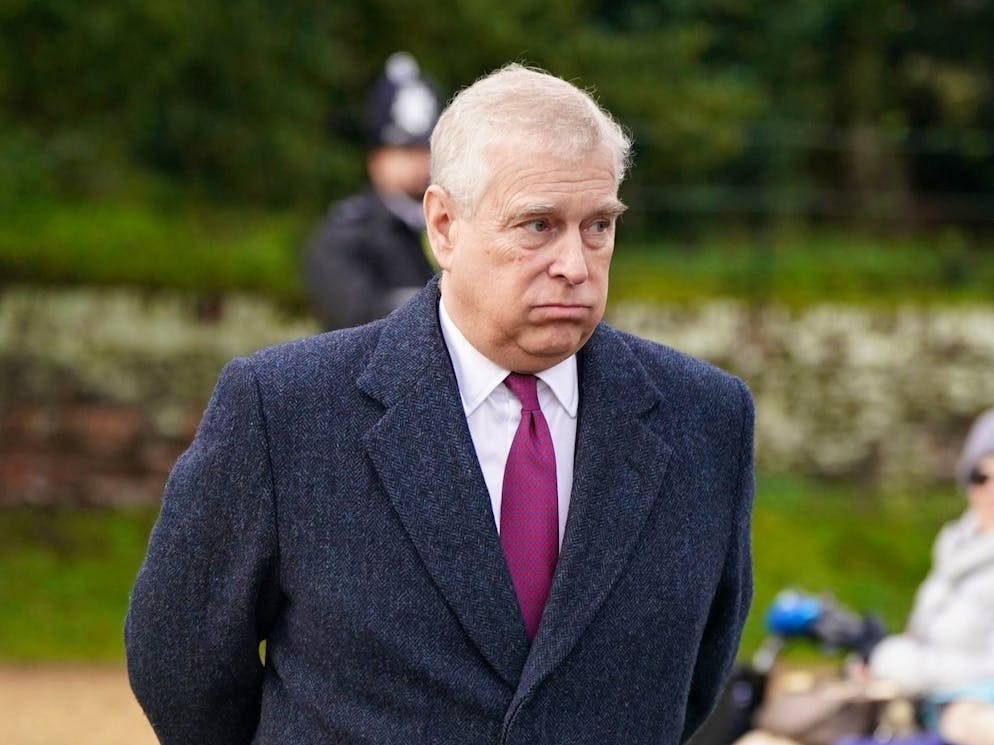 Prince Andrew.  Prince Andrew's statements in the Epstein case  once more raise questions.