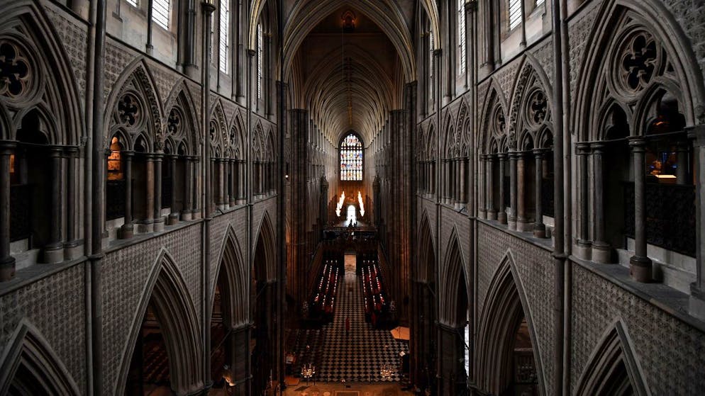 Die Westminster Abbey in London: Hier wird Charles III.im Mai 2023 die Edwardskrone aufgesetzt. 