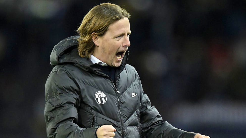 FCZ-Trainer Bo Henriksen freut sich über den Derbysieg