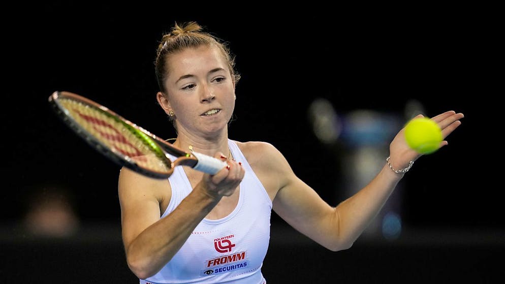 Simona Waltert verpasste den ersten Sieg im WTA-Hauptfeld in diesem Jahr