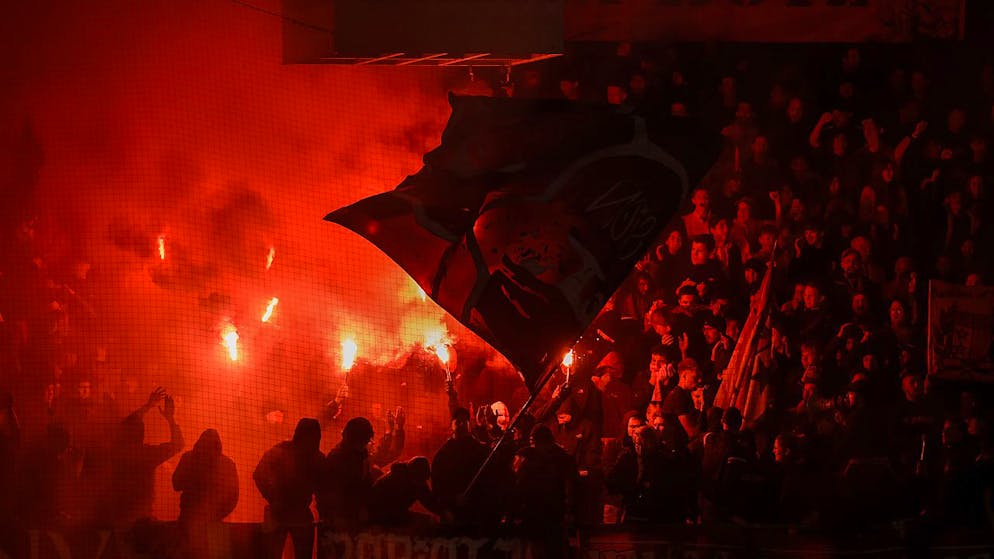 Sion-Fans fallen beim Spiel gegen St. Gallen negativ auf