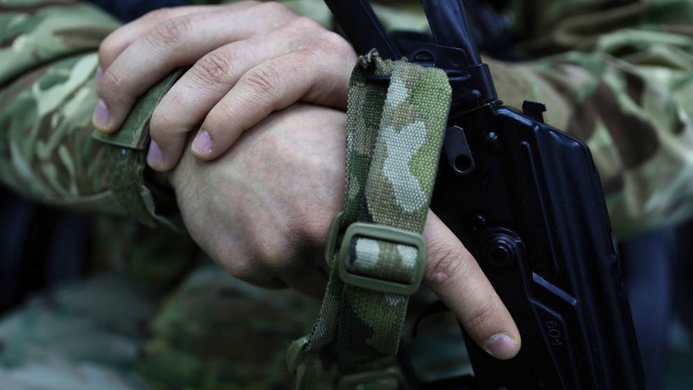 Chronik des Kriegsausbruchs: Der 24. Februar 2022 in Bildern. <strong>12:00 Uhr</strong> – Die Streitkräfte der Ukraine haben das erste russische Militär in der JFO-Zone gefangen genommen.